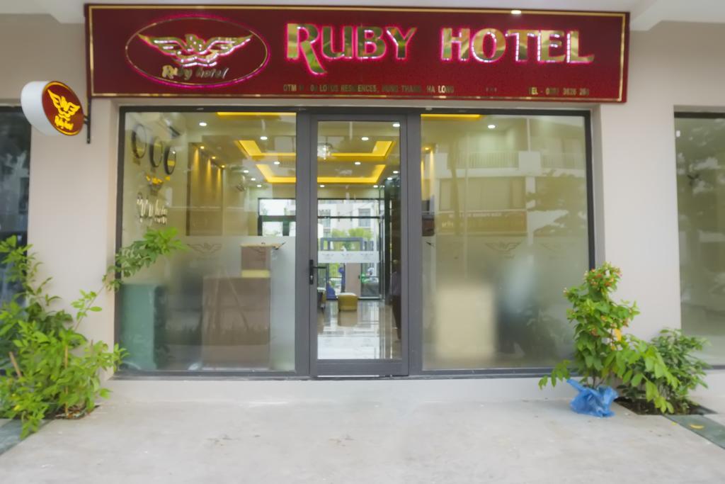 Ruby Hotel Ha Long Exterior foto